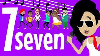 Number 7 Song - learn to recognise the number 7 with this fun song for kids