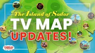 The Island of Sodor Map - May 2021 Updates Great Waterton The Wharf and More — Sodor Explained