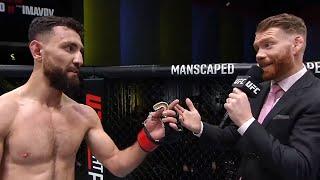 Javid Basharat Octagon Interview  UFC Vegas 67