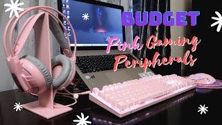 AFFORDABLE Pink Gaming Peripherals and Accessories from Shopee