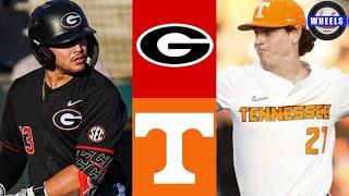 Georgia vs #5 Tennessee Highlights  2024 College Baseball Highlights