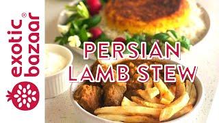 Classic Lamb Khoresh Gheymeh - Persian Yellow Split Pea Stew - Exotic Bazaar