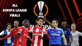 All Finals UEFA Europa League 2009 To 2020