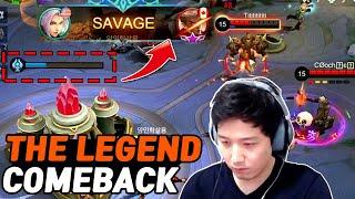 Warning The Best Ling Savage Epic Comeback - To be Mythic Glory Ep.9   Mobile Legends