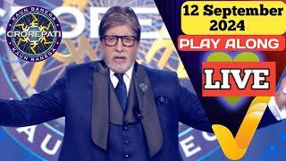 KBC PLAY ALONG ANSWERS  12 SEPTEMBER 2024 KBC PLAY ALONG Kbc  quiz