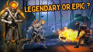 Best Skin in the Game  Fireguard New skin *MELTED AMBER* Gameplay  Shadow Fight 4 Arena