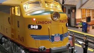 Lionel Legacy Union Pacific E9 AA Custom Mr. Muffin Run 949 & 951 #shorts