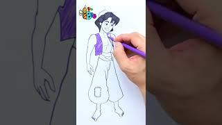 How to draw Aladdin #drawing #drawinganimals #drawingforkids #howtodraw