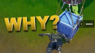 we cant search this supply drop fortnite