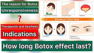 The Reasons For Unresponsive Toxin Botulinum Type A BOTOX Injection How Long The Effects Last?