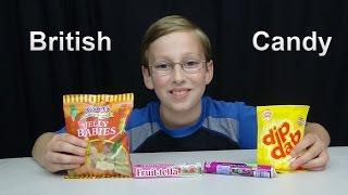 BRITISH CANDY TASTE TEST  COLLINTV