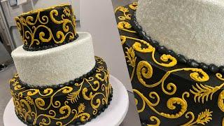 Cake Boss Skills 03 - Timelapse of Creating a Wedding Cake