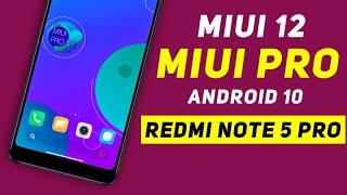 MIUIPro 12 20.11.5 Rom For Redmi Note 5 Pro  Android 10  Advance Features  Full Review