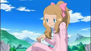 Pokemon XY All Rhyhorn Plays With Serena