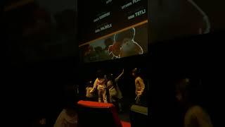 Nasreddin Hoca sinemasına gittik. Film bitince sahnede oynadık.