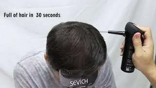 sevich hair fiber spray pump applicator