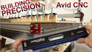 CNC Build Ep 3 How to Make an Avid CNC Very Precise - Aligning the Linear Rails