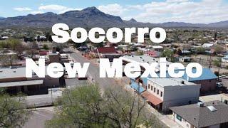 Exploring Socorro New Mexico From Above With A Drone