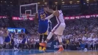 Russell Westbrook Sweeps Draymond Green Leg WCF Game 4 NBA Playoffs Warriors vs Thunder