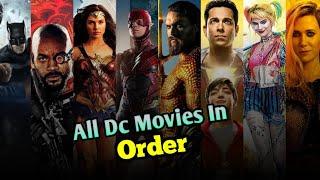 All Dc movies watch in order  All dcu movies