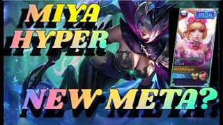 MIYA HYPER CARRY 19-1 Mobile legendsMIYA BEST HERO 2021miya best build 2021