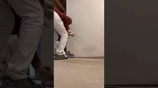 Easy fix Air bubbles in drywall mud over painted surfaces  Subscribe for more pro tips