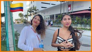  Meeting Colombians and walking through Bocagrande Cartagena