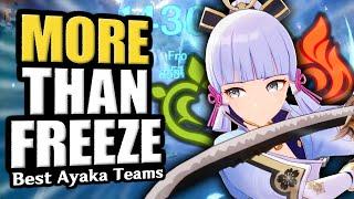 LEARN THE NEW BROKEN AYAKA TEAMS Best Ayaka Teams & Builds Genshin Impact Guide