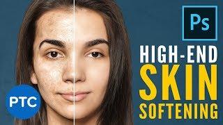 Easily Smooth and Soften Skin In Photoshop  High-End Retouching Techniques FREE Action Included