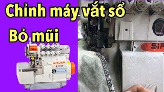 Cách Sửa Máy Vắt Sổ Bị Bỏ Mũi - Cách Chỉnh Móc Máy Vắt Sổ  Quynh máy may