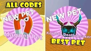 ALL NEW TOKEN + PET CODES & GOT THE BEST KORLOX PETS In MAGNET SIMULATOR Roblox