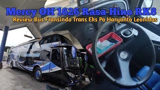 Kesekian kalinya bertemu unit ini masih mulus - Review Bus Fransindo trans Eks Po Haryanto Leonidas