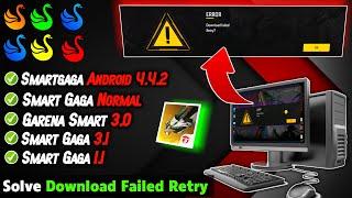 Download Failed Retry Error Fixed in ALL Smartgaga Emulators For Free Fire OB41  Only In 1 Minute