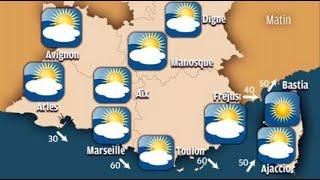 Météo en Provence  ciel voilé et températures en baisse