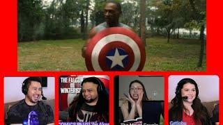 Reaction Mashup of Sam training with the Shield. The Falcon and The Winter Soldier. Ep 5.