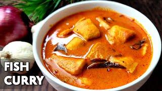Fish Curry in Coconut Gravy  Boneless Fish Gravy  Fish Curry Recipe  Fish Curry in Coconut Milk