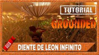 penacho de diente de leon infinito Grounded  tutorial  guía 