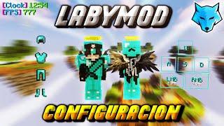 LABYMOD 3.0  EL MEJOR MOD PARA PVP MI CONFIGURACION DEL LABYMOD **FPS BOOST**