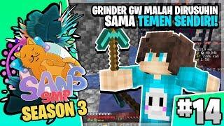 #14 BUILD GW DIRUSUHIN SAMA TEMAN SENDIRI  Minecraft SansSMP S3