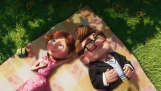 Favorite Pixars Up scene ever - Ellie and Carls relationship through time Sad scene