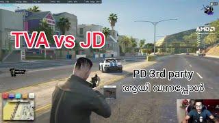 TVA vs pd. vasu annan eatha adi.. 3 team kill.#gtarp #eaglegaming #kaztro #pubg