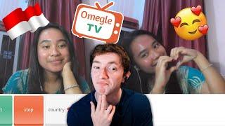MELTING Her Heart by Speaking Indonesian - Omegle