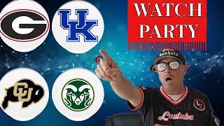 *LIVE* GEORGIA VS KENTUCKY COLORADO VS COLORADO STATE LIVE STREAM WATCH PARTY