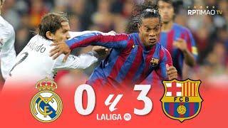 Real Madrid 0 x 3 Barcelona ● La Liga 0506 Extended Goals & Highlights ᴴᴰ