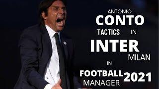 Recreating Antonio Conte Tactics In Inter Milan In FM21 League Winning Tactics