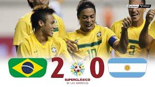 Brasil 2 x 0 Argentina ● 2011 Superclásico Extended Goals & Highlights HD