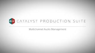 Audio Workflow in the Catalyst Production Suite