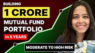 Mutual Fund Portfolio - Building Portfolio to Make 1 Crore in 5yrs Mutual Fund Portfolio Allocation