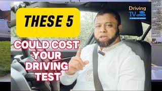 THESE 5 THINGS COULD COST YOU YOUR DRIVING TEST  Bonus Tip  Your Believe Will Help You Pass