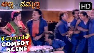 Jaggesh Kusuma & Master Anand - Comedy Scenes  Anna Andre Nammanna - Kannada Movie  Scene 03